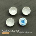 Push Push &amp; Turn Cap Vial untuk Perubatan